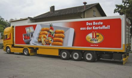 LKW-Werbebanner 11er Frastanz
