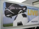 Truck advertising for Admiral in Vösendorf