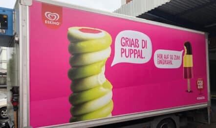 SAMS Rahmensysteme für Unilever in Wien