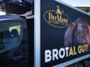 LKW Außenwerbung für DerMann in Wien