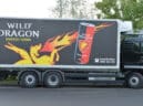 Werbekampagne für Wild Dragon in Wien
