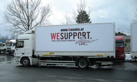 Werbekampagnen Wings For Life Wien