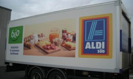 Werbeplane Aldi Süd Deutschland