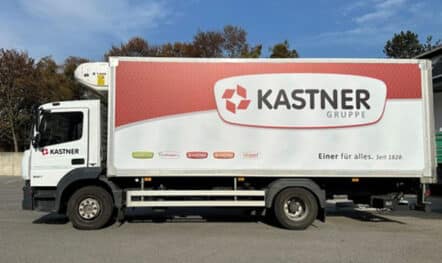 LKW Werbeplane für Kastner in Zwettl