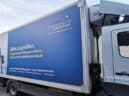 LKW Werbeplane für LKH in Wiener Neustadt