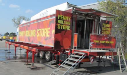 Werbewand für Penny in Wiener Neustadt