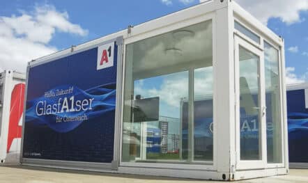 Werbewand A1 Telekom Wien