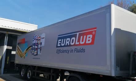 LKW Werbeplane Eurolub Rohr Spezialfahrzeuge Straubing