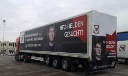 Außenwerbung TIP Deutschland