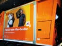 Truck advertising for MA 48