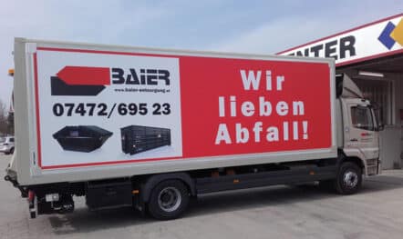 SAMS Rahmensystem für Baier Entsorgung