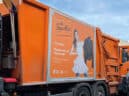 LKW Werbung für MA 48