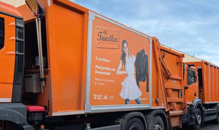 LKW Werbung für MA 48