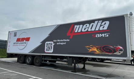 LKW Werbung für 4media