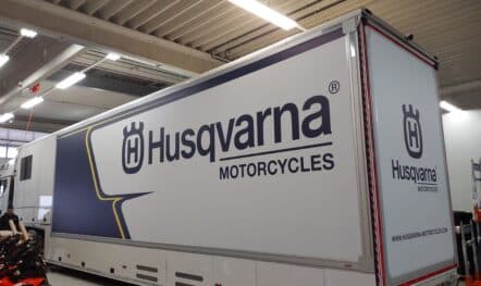 LKW Werbung_Husqvarna