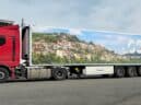 LKW Werbung für N & N Transport