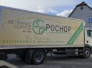 LKW Werbung für Getränkeservice Pochop