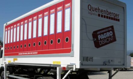 LKW Werbung für PAGRO