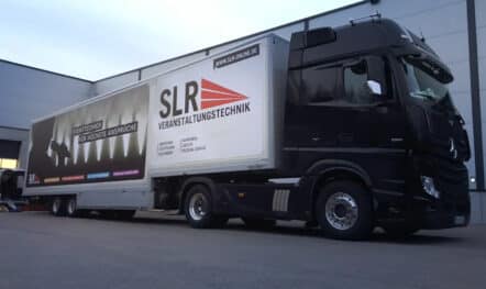 LKW Werbung für SLR