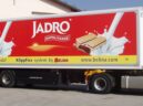 LKW Werbung für Jadro