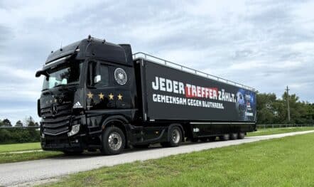 LKW Werbung für KRONE