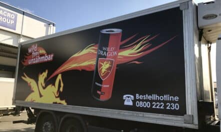 LKW Werbung_Wild Dragon