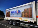 LKW Werbung für Aigner