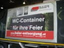 LKW Werbung für Baier Entsorgung