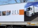 LKW Werbung für JCL Logistics