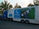 LKW Werbung für Uniqa