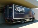 LKW Werbung für Auping