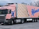 LKW Werbung für Manner
