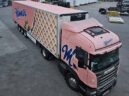 LKW Werbung für Manner