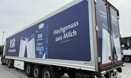 LKW Werbung für Culina