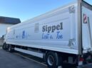 LKW Werbung für Sippel Licht und Ton