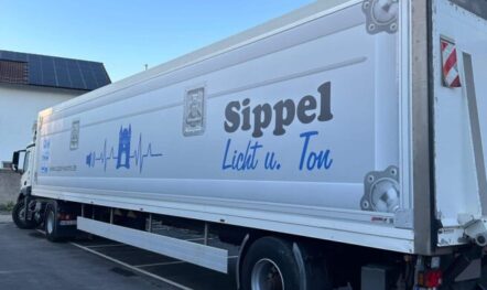LKW Werbung_Sippel Licht und Ton