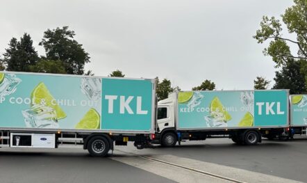 LKW Werbung für TKL